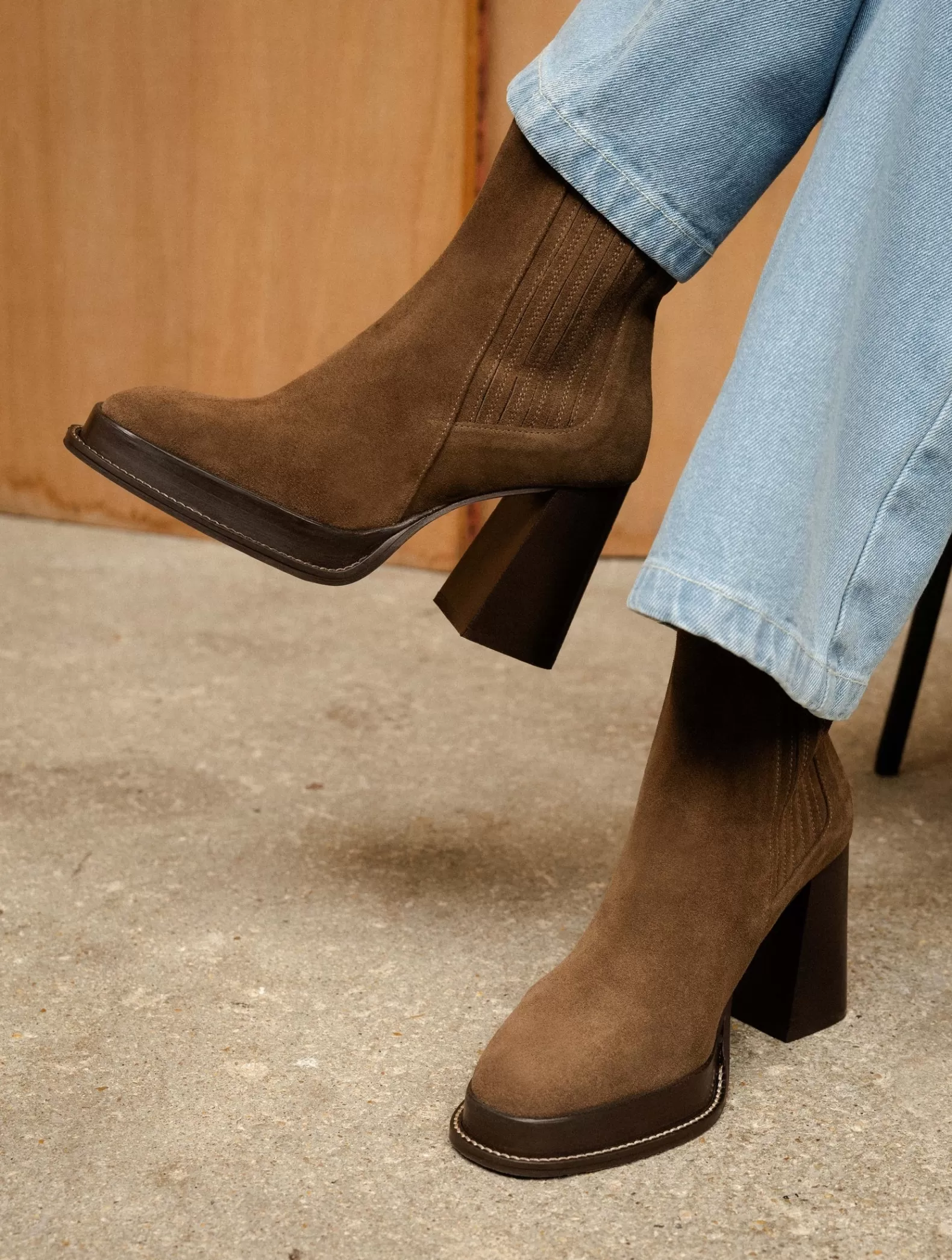 Bobbies Deva Brun Kaki Best