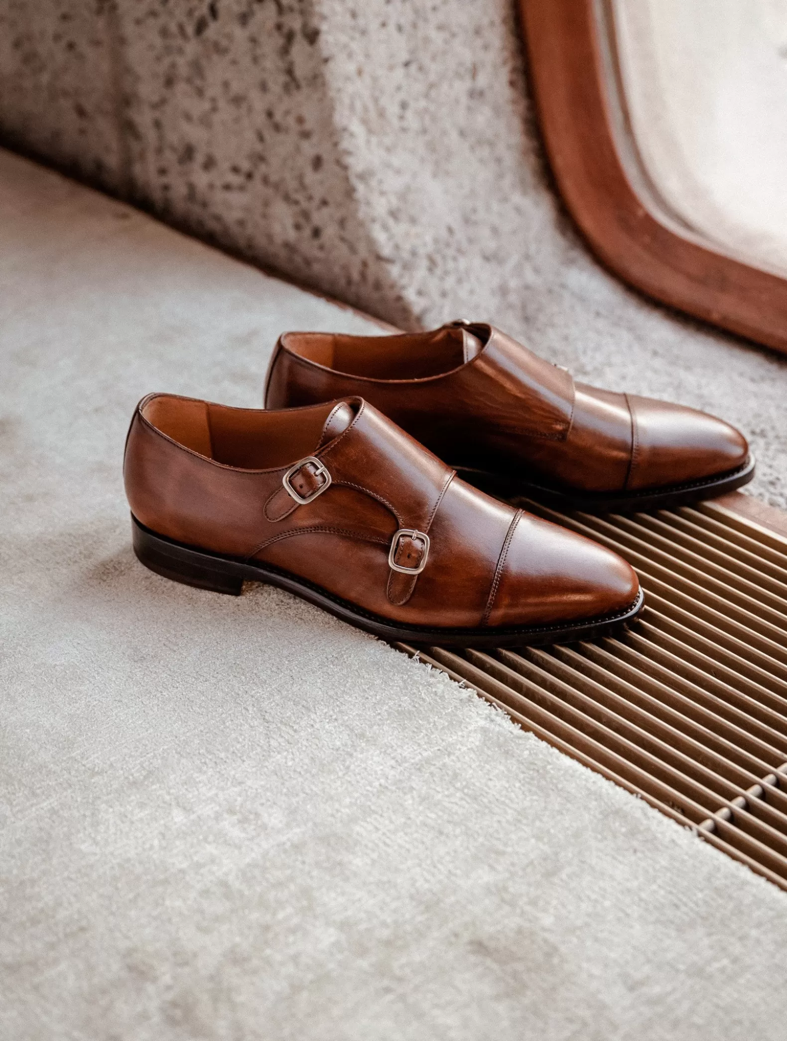 Bobbies Jean-Wayne Cognac Patiné Shop