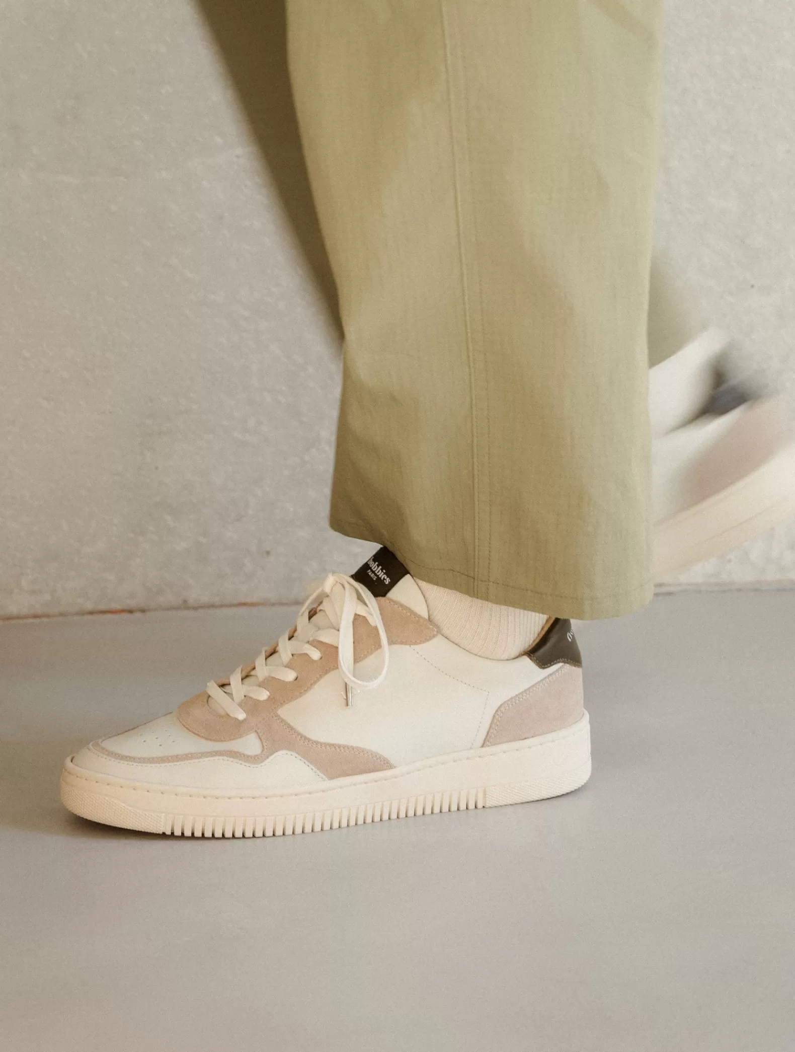 Bobbies Travis Blanc Cassé & Kaki Tartufo Sale