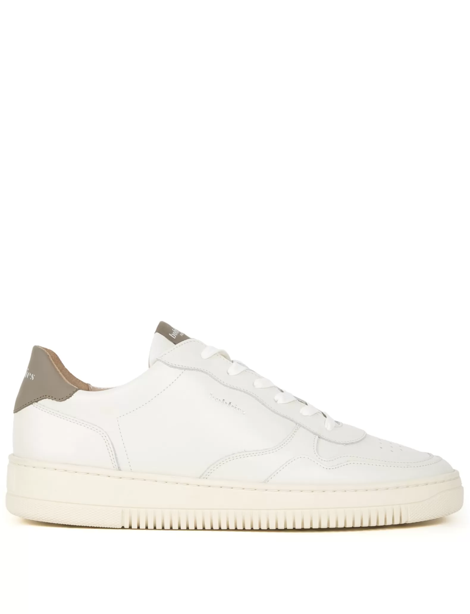 Bobbies Travis Blanc Cassé & Taupe Cheap