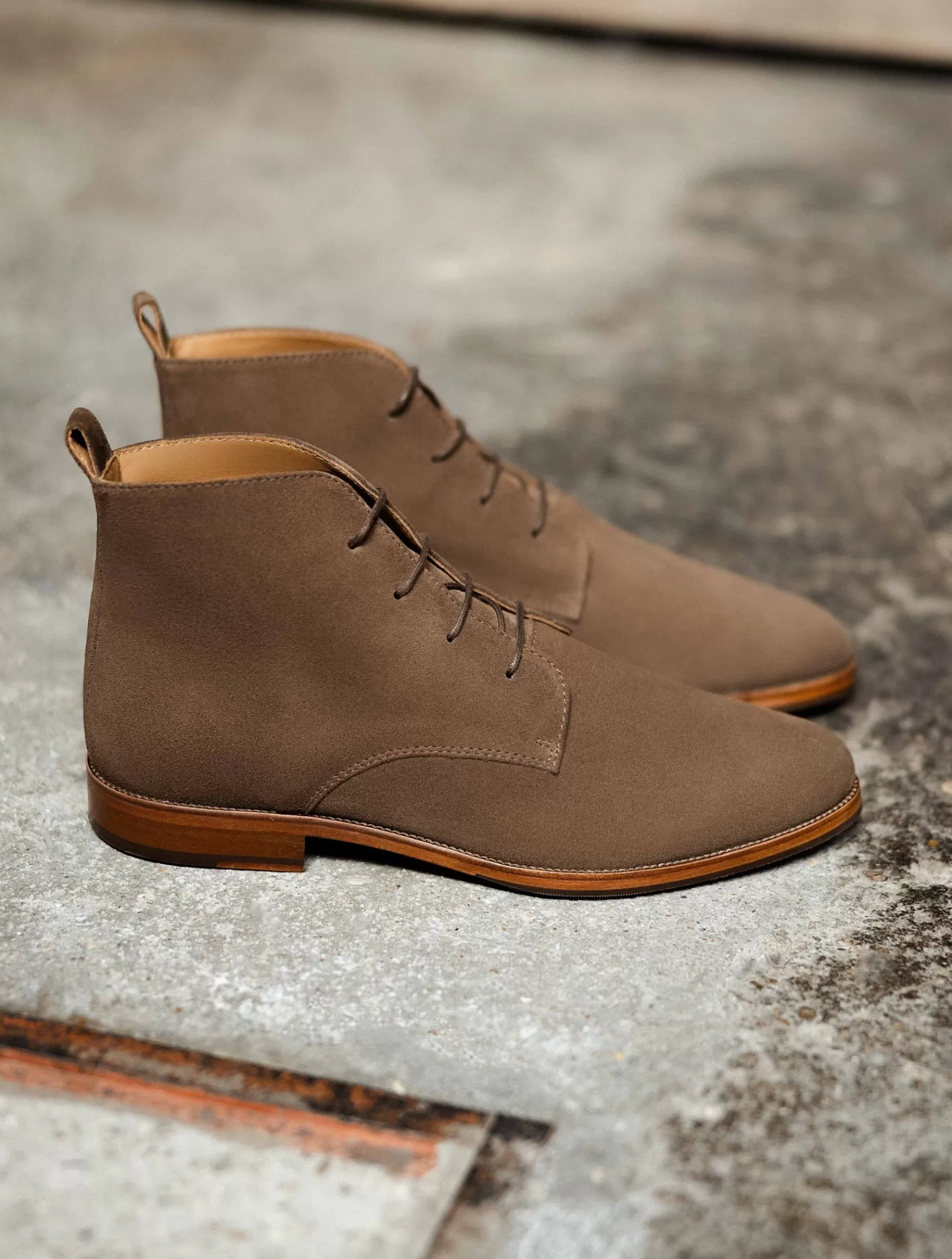 Bobbies Vasco Brun Kaki Hot